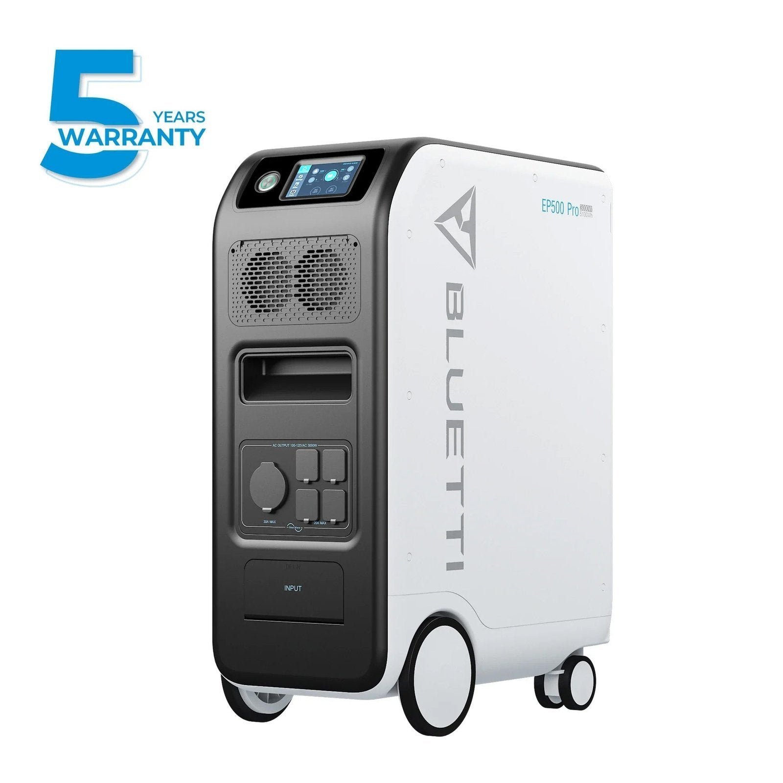 BLUETTI EP500Pro Solar Power Station | 5100Wh | 6000W | 2400W Solar Input - Image 7