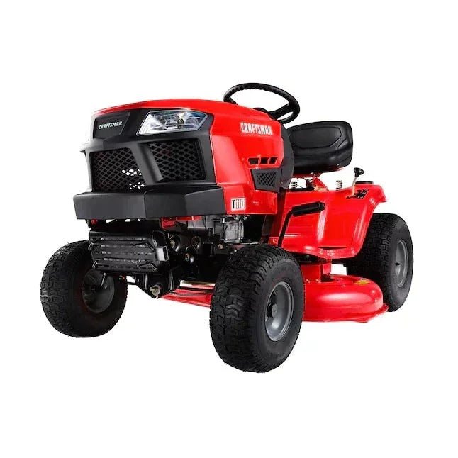 CRAFTSMAN T110 42-Inch 17.5 HP Gas Riding Lawn Mower Briggs & Stratton Engine 7-Speed Manual Transmission - Image 2
