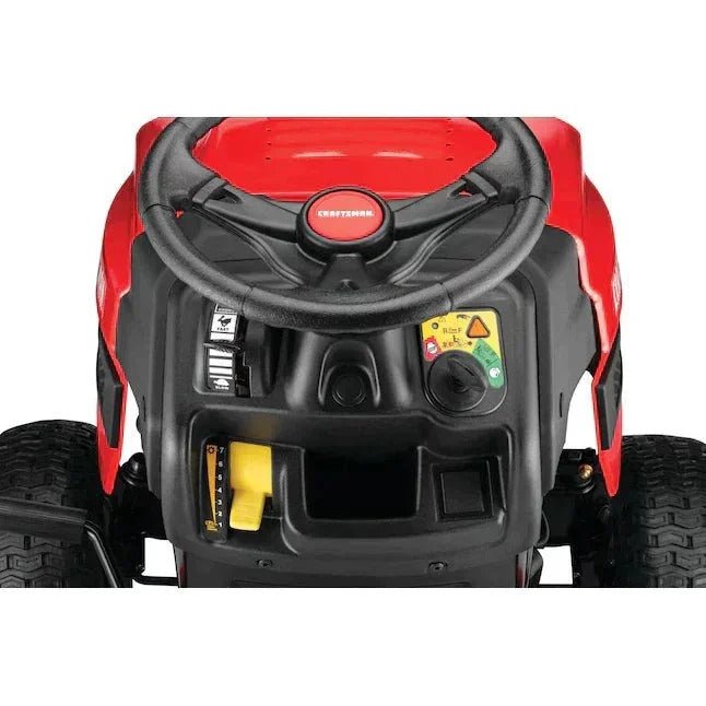 CRAFTSMAN T110 42-Inch 17.5 HP Gas Riding Lawn Mower Briggs & Stratton Engine 7-Speed Manual Transmission - Image 5
