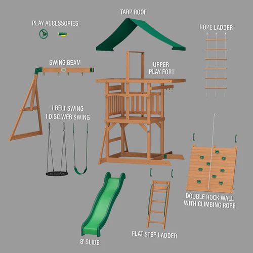 Backyard Discovery Grayson Peak Swing Set - Image 9