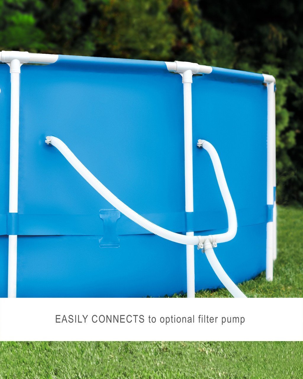 Intex 15ft x 48in Metal Frame Pool Set - Image 6
