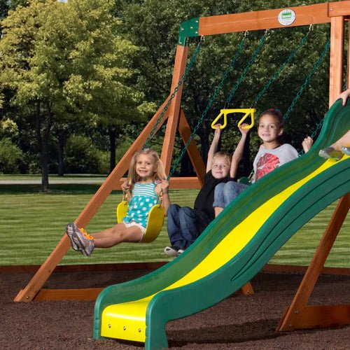 Backyard Discovery Tanglewood Cedar Wood Swing Set - Image 2