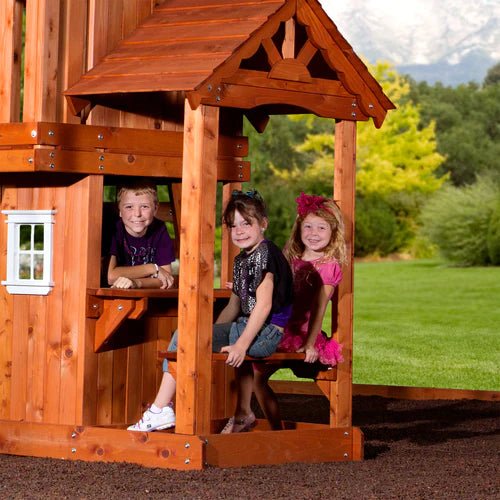 Backyard Discovery Tanglewood Cedar Wood Swing Set - Image 6