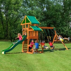 Backyard Discovery Woodridge Elite Cedar Swing Set/Playset