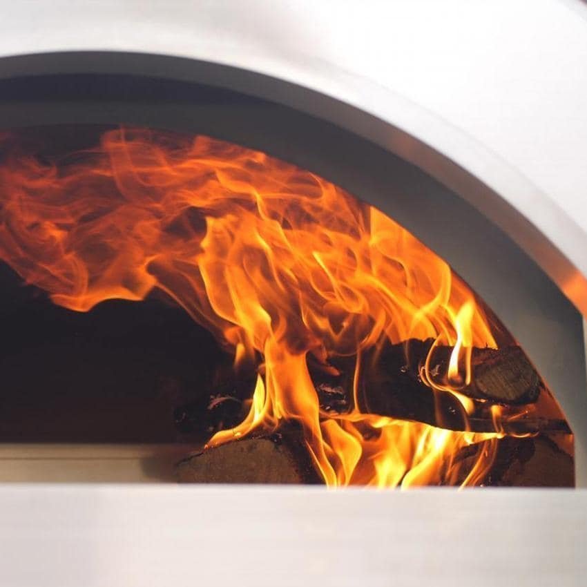 Forno Venetzia Torino 500 62-Inch Outdoor Wood-Fired Pizza Oven – Copper - Image 10
