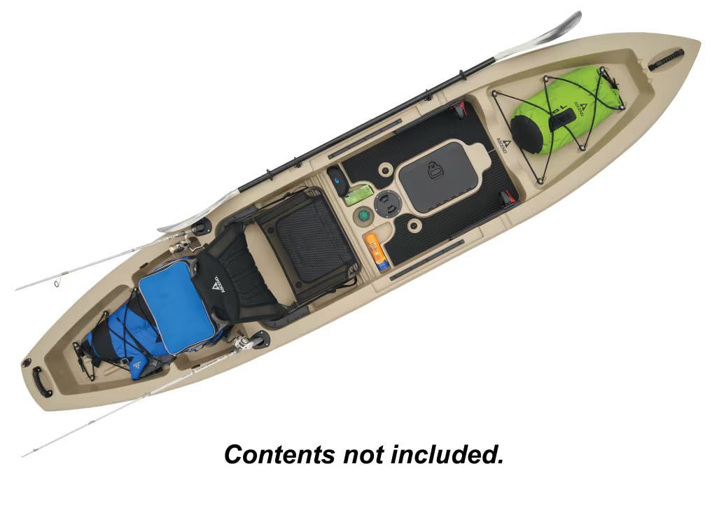 ASCEND 12T | 12ft. Sit-On Fishing Kayak Stable, Durable & Comfortable Design with Adjustable Seat - Image 4