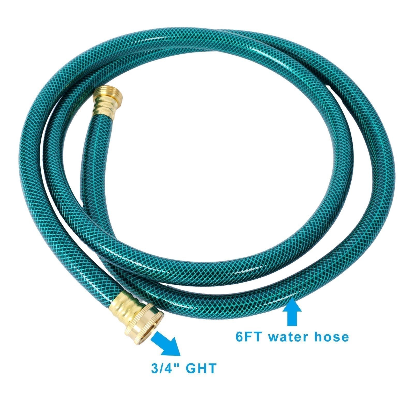 330 GPH Utility Pump with 6-Foot Hose Kit for Garden, Pool, Hot Tub, Rain Barrel - Image 4
