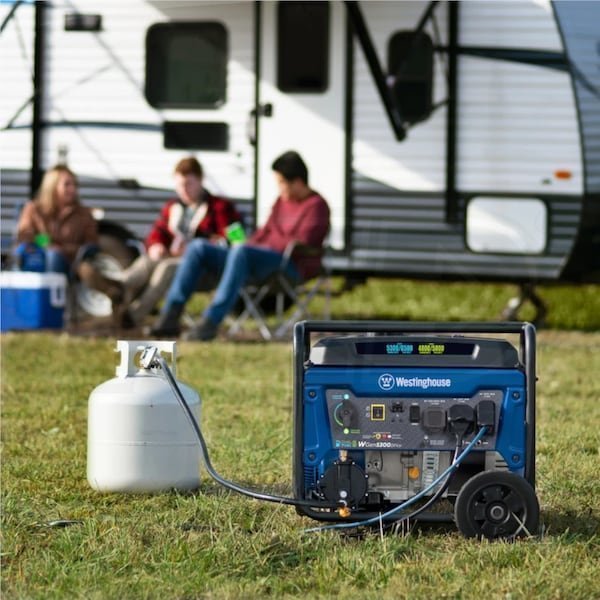 Westinghouse WGen5300DFcv – 5300 Watt Dual-Fuel Portable Generator w/ RV Outlet & CO Sensor (49-State) - Image 3