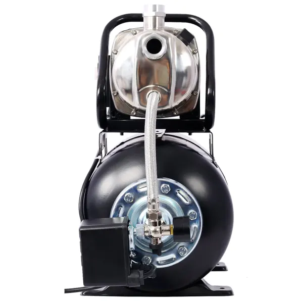 1.6HP Shallow Well Pump with 5-Gallon Pressure Tank – Automatic Water Booster, Garden & Irrigation Pump - Image 3