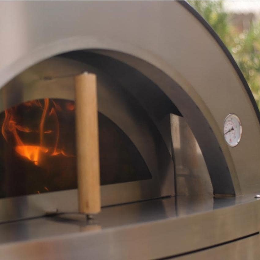 Forno Venetzia Torino 500 62-Inch Outdoor Wood-Fired Pizza Oven – Copper - Image 4