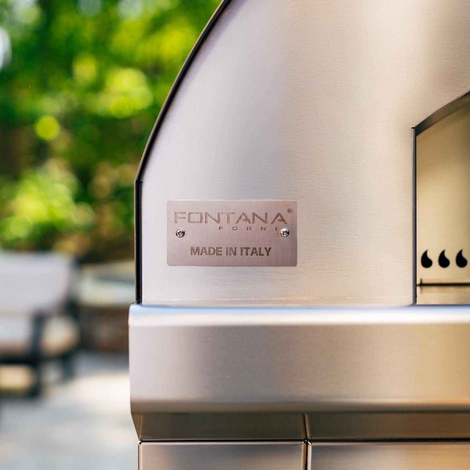 Fontana Forni Mangiafuoco Wood-Fired Pizza Oven – Anthracite – FTMF-A - Image 7