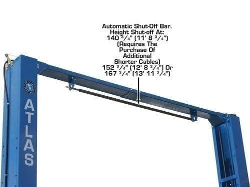 Atlas 15,000 lb Overhead 2-Post Lift - Image 2