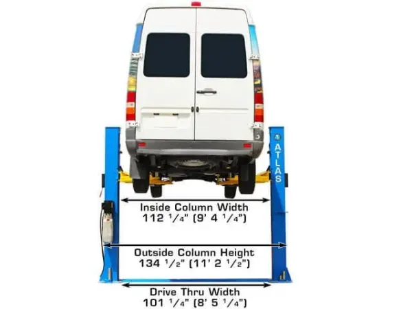 10,000 lb Capacity Commercial Grade BasePlate Lift - Image 2
