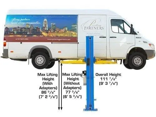 10,000 lb Capacity Commercial Grade BasePlate Lift - Image 4