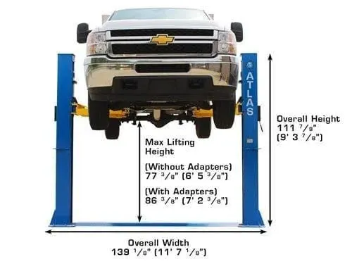 10,000 lb Capacity Commercial Grade BasePlate Lift - Image 6