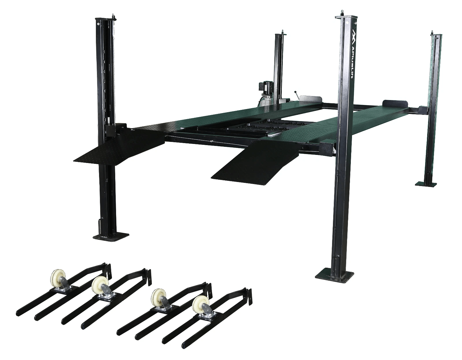 APlusLift HW-8S 8000LB 4-Post Portable Storage Service Car Lift / 3 Year Warranty - Image 7