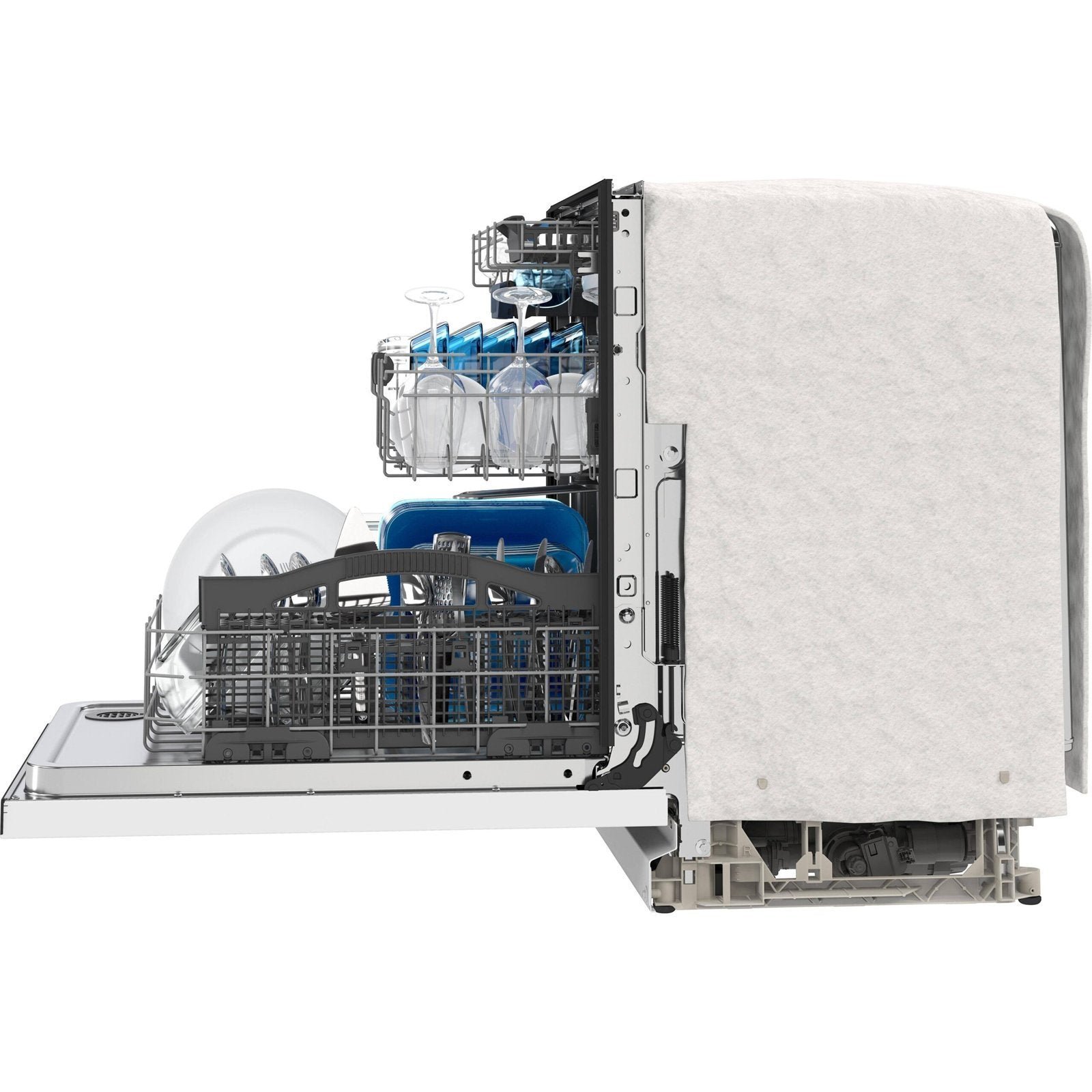 24” Top Control Dishwasher with Dual Power Filtration, PowerBlast® Cycle and 3rd Level Rack – 47 dBA - Image 9
