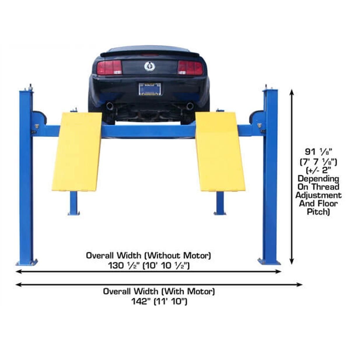 Atlas Automotive Equipment Atlas 414 4-Post Lift - Image 5